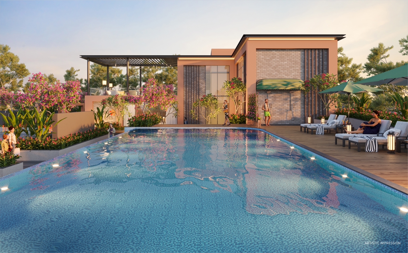 Sun Apex Swimming Pool by Mittal Builders